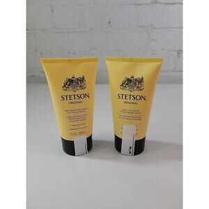 Stetson Deep Cleansing Face And Beard Wash With Deep Moisture Cream 5 Oz Each